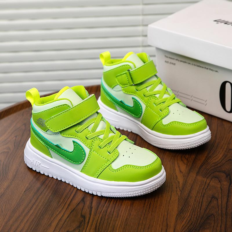 Velcro Fashionable Non-Slip Middle And Large Sneakers TDS06