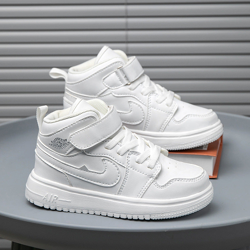 Velcro Fashionable Non-Slip Middle And Large Sneakers TDS06