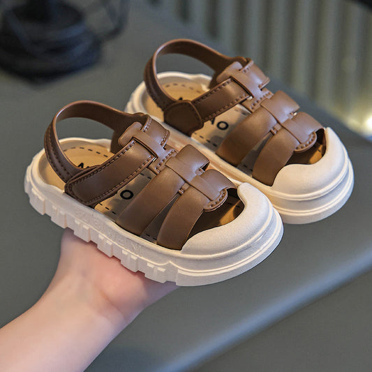 Soft Bottom Non-Slip Boys And Girls Slippers TDS11